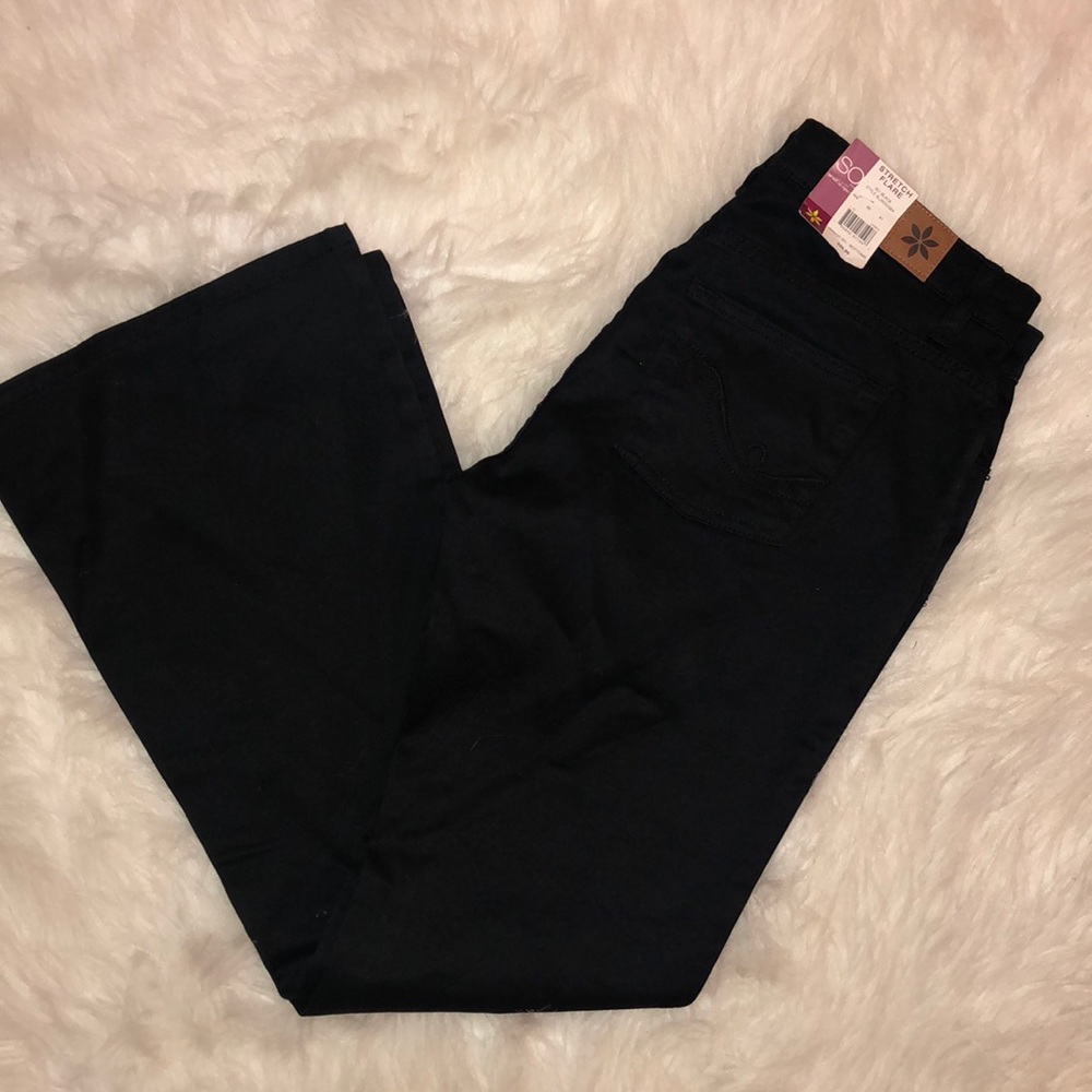 New SO Black Pants
